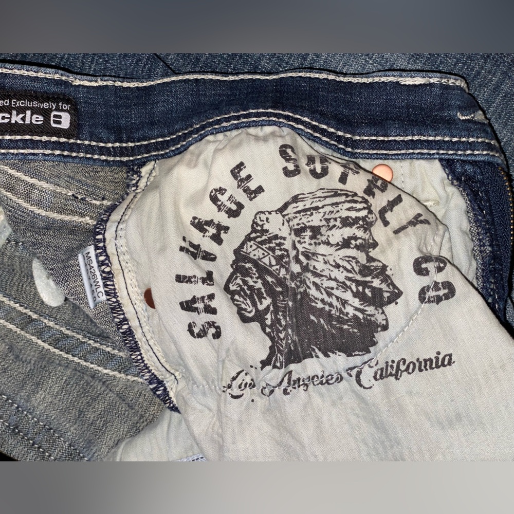 SALVAGE Havoc Straight Slim Fit 30R - Picture 14 of 15